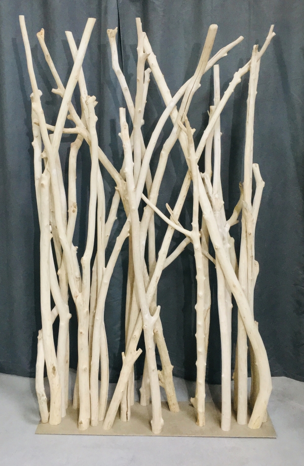 Décoration d'intérieur paravent en branches de bois flotté, Grand modèle Bandol by Deluxe Créations